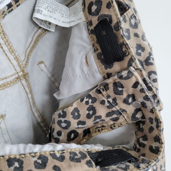 Zara Girls Leopard Pattern Jeans. Size 13/14 years - Picture 6 of 11